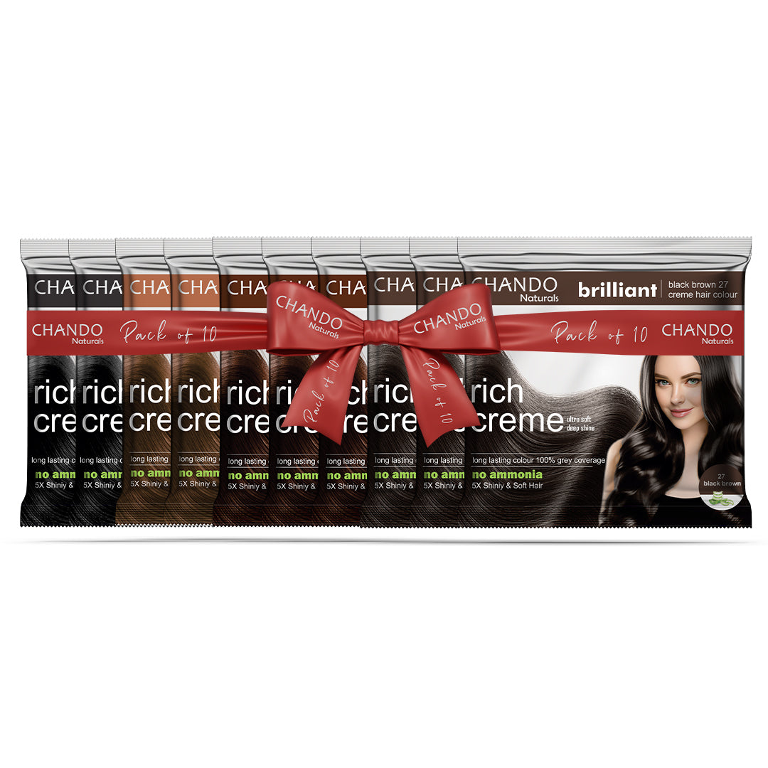 MIX HAIR COLOR PACK OF 10